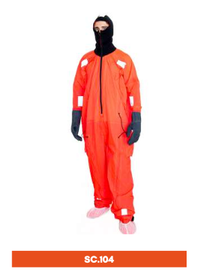 IMMERSION SUIT SOLAS APPROVED - NON INSULATED