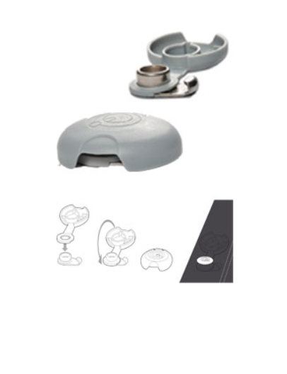 Q-stud cover(WHITE)