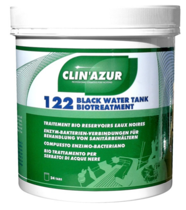 CLIN'AZUR BLACK WATER TANKS BIO TREATMENT 24P(12cans/case)