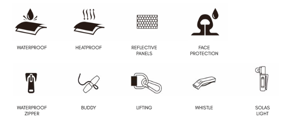 IMMERSION SUIT SOLAS/MED CHILD - INSULATED