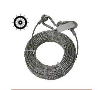 FIREPROOF LIFELINE, 30 M, MED APPROVED