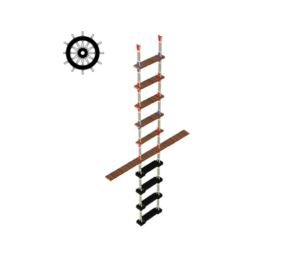 PILOT LADDER - SOLAS APPROVED MED ISO 799