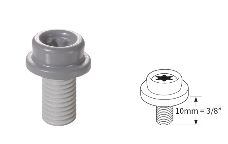 CAF-COMPO screw-stud M6 10 mm（GREY）