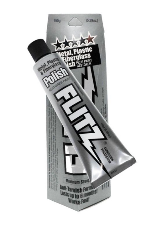 Flitz Metal, Plastic and Fiberglass Polish Paste 150g