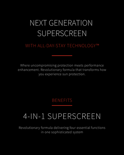 Sunscreen: Superscreen SPF 50