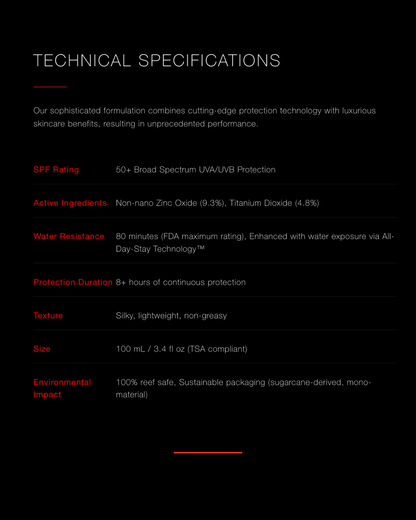 Sunscreen: Superscreen SPF 50